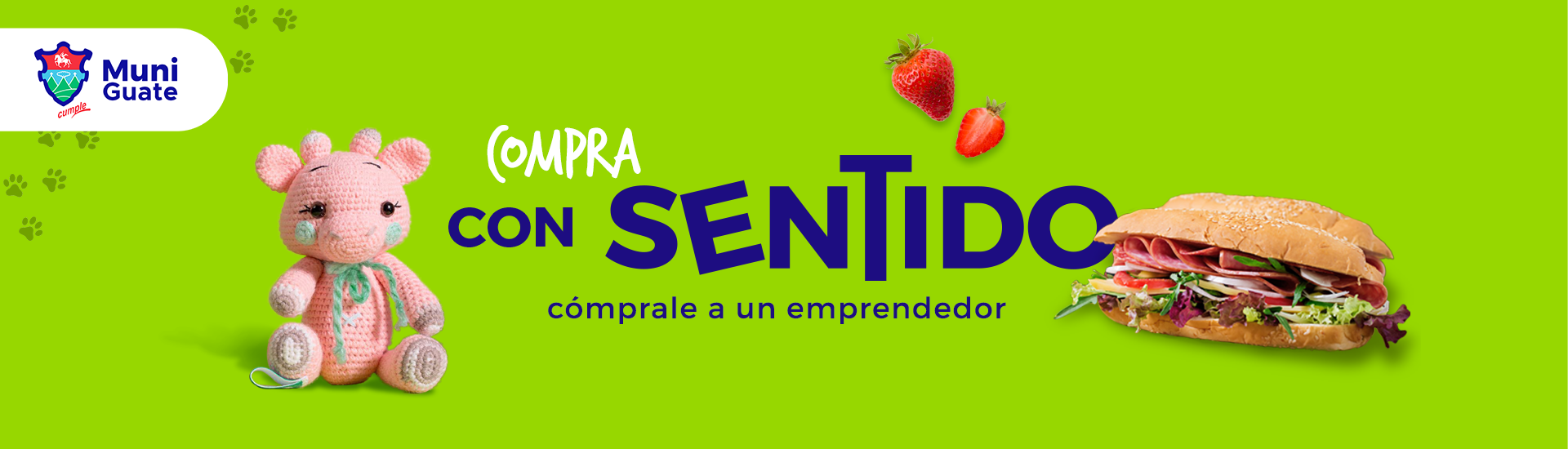 Compra con sentido, cómprale a un emprendedor. Municipalidad de Guatemala